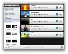 iFunia HD Video Converter for Mac