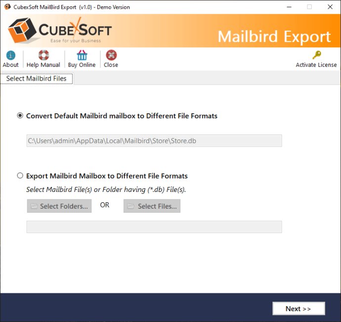 CubexSoft Mailbird Converter CubexSoft Mailbird Converter