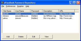 ePassBook Password Repository