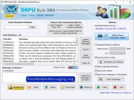 Blackberry Mobile Messaging Tool