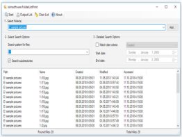 Folder List Print Software