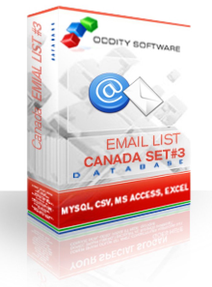 Canada Company Email List (Pack 3)