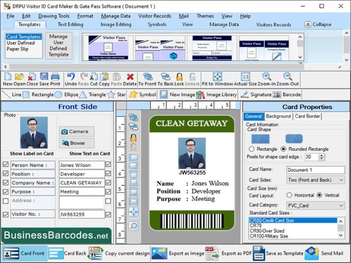Gate Pass Creator Software Gate Pass Creator Software