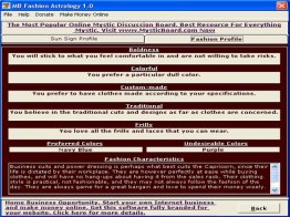 MB Fashion Astrology