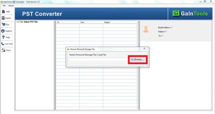 GainTools PST Converter
