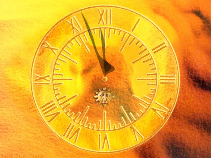 7art Sun Music Clock ScreenSaver