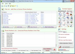 Phone Number Extractor Files