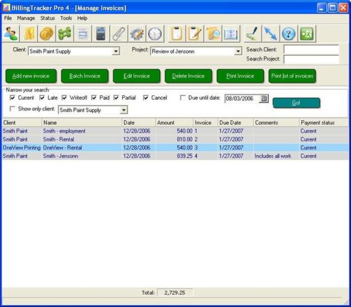 BillingTracker Pro Invoice Software