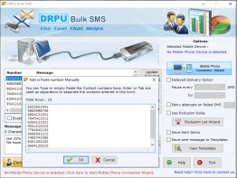 Excel Bulk SMS Sender using GSM Phone