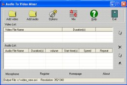 Audio To Video Mixer