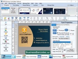 Organization Card Printing Software