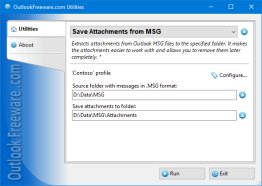 Save Attachments from MSG Files