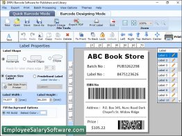 Barcode Generator for Library System