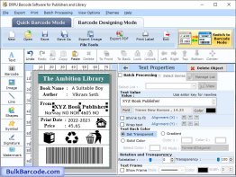 Library Barcodes Generator