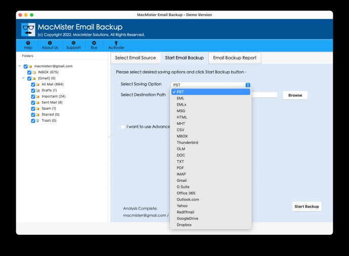 Migrate Gmail to new Gmail on Mac