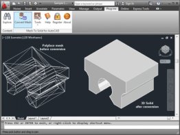 Mesh To Solid for AutoCAD