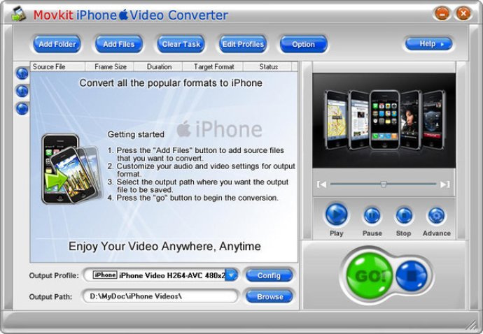 Movkit iPhone Video Converter
