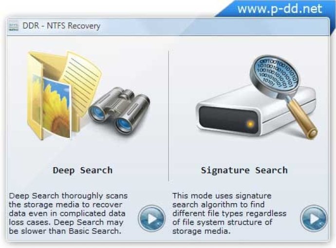Vista NTFS Partition Recovery