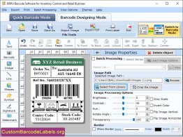 Retail Business Barcode Labels