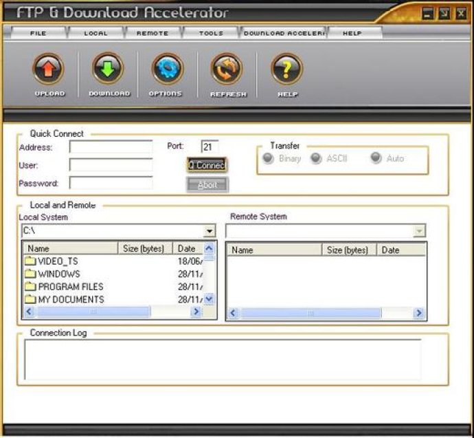 Free FTP and Download Accelerator