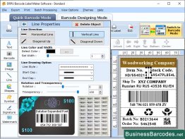 Expanded Barcode Creator Software