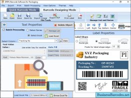 Packaging Barcodes Maker Application