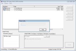 Image TIFF Jpeg Text to Pdf Converter