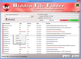 Hidden File Finder