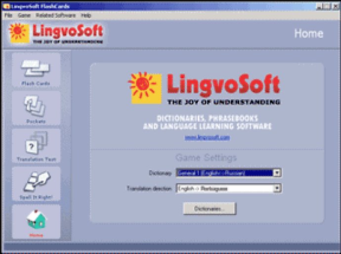 LingvoSoft FlashCards English <-> Portuguese for Windows