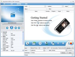 Joboshare DVD to 3GP Converter