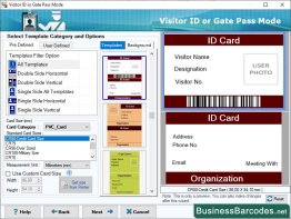 Visitor ID Card Maker Software