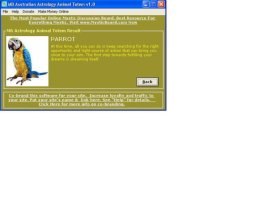 MB Australian Astrology Animal Totem