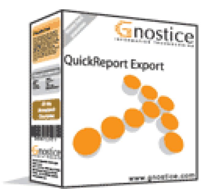 Gnostice QuickReport Export Standard