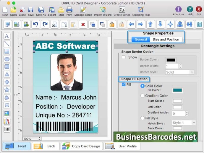 Software for Mac ID Card