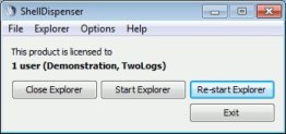 ShellDispenser for namespace extentions