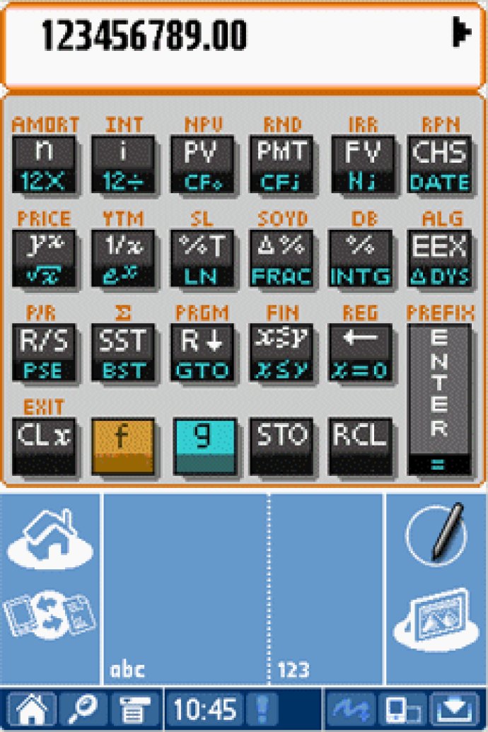 MxCalc 12c- Palm Calculator