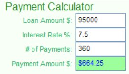 MoneyToys Payment Calculator