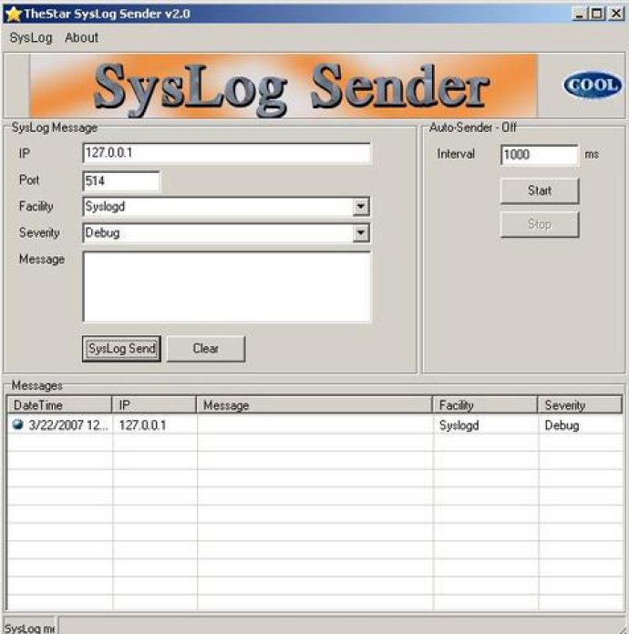 Star SysLog Sender Free Suite