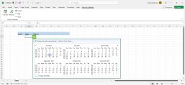 Pop-up Excel Calendar / Excel Date Picke