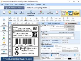 Barcode Label Software for Inventory