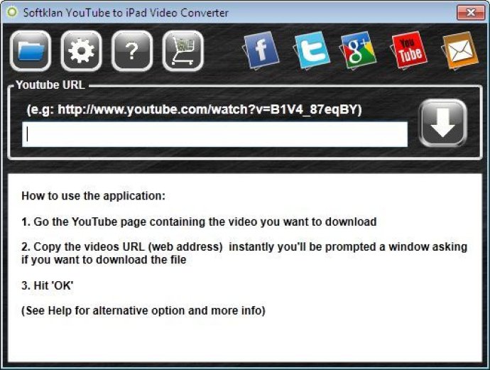Softklan YouTube to iPad Converter