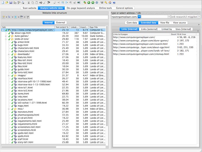 A1 Website Analyzer for Mac
