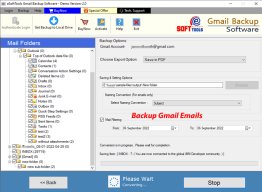 eSoftTools Gmail Backup Software