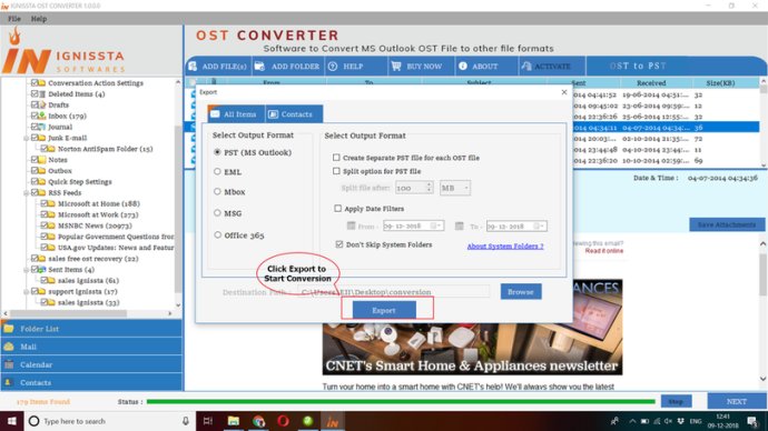 Ignisstagnissta OST to PST Converter