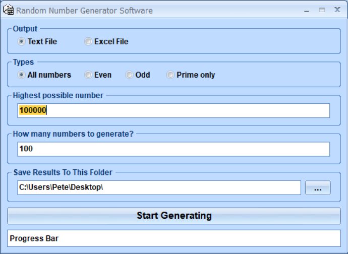 Random Number Generator Software