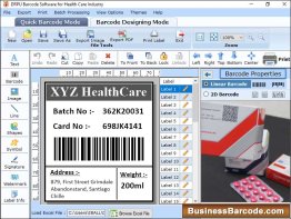 Healthcare Business Barcode