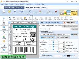 Standard Barcode Creating Tool