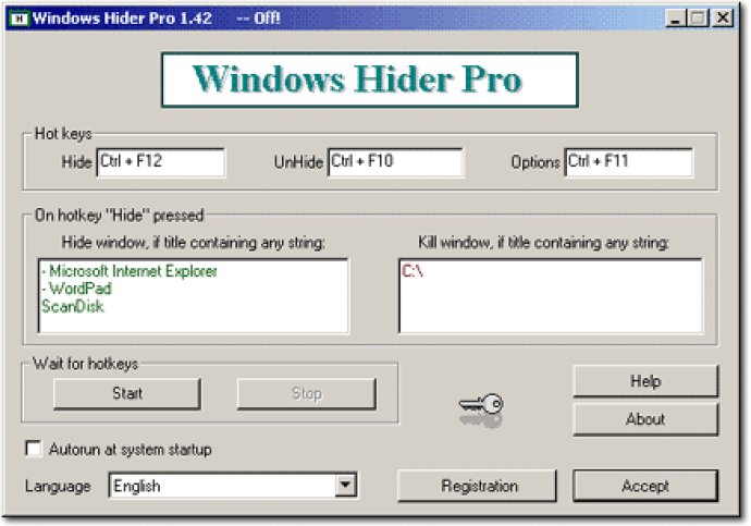 Windows Hider Pro
