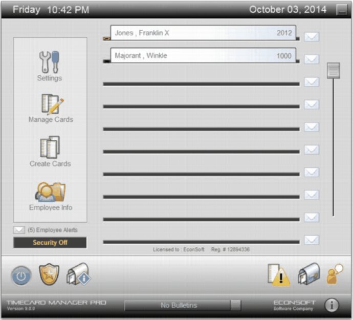 TimeCard Manager Pro