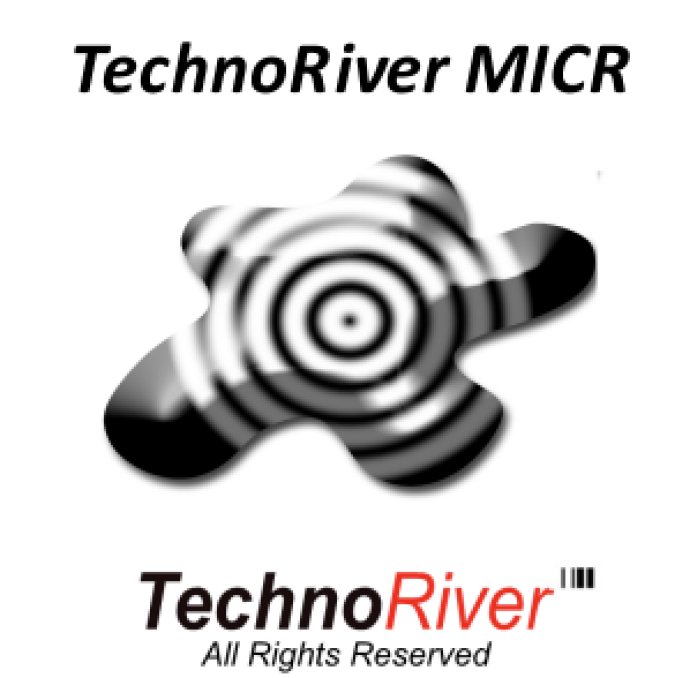 TechnoRiver MICR Font